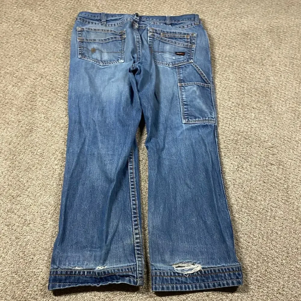 Ariat Jeans Mens 38x30* FRmM4 Low Rise Boot Work Utility Flame Resistant Denim
